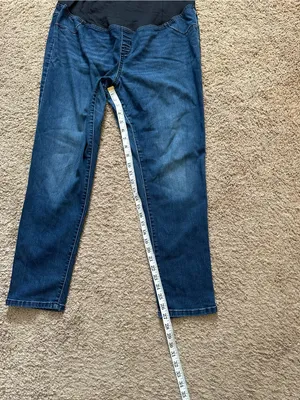 Isabel Maternity Stretchy Skinny Jeans Size 16 thumbnail 2