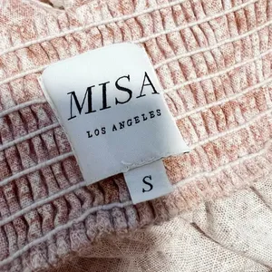 MISA Floral Tiered Mini Skirt in Pink‎ size Small thumbnail 4