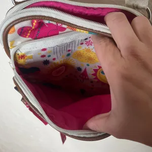 Lily Bloom Gigi Crossbody Graphic Purse Women Spring‎ Shower Zipper Bag thumbnail 6