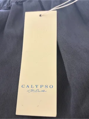 Calypso St. Barth Pull-On Cropped Wide-Leg Pants XS NWT thumbnail 5