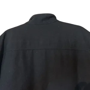 Old Navy Pea Coat XXL Black Short Quilted Lining Wool Blend Pockets Full Zip thumbnail 6