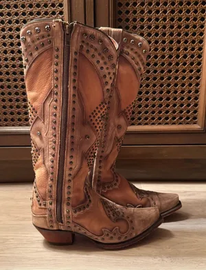 Dan Post Cowboy Boots Vintage thumbnail 1