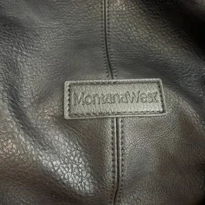 Montana West Hobo Slouchy Bag Shoulder Bag Purse Black Leather Gold Hardware thumbnail 5