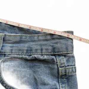 Denim Cargo Pants Utility Stretchy High Waist Wide Leg Pockets Women's Size 29 thumbnail 3
