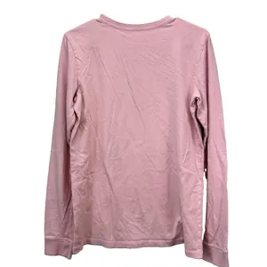 Life is Good Pink Snowman Chill Crew Neck Long Sleeve Crusher‎ Tee LARGE thumbnail 4