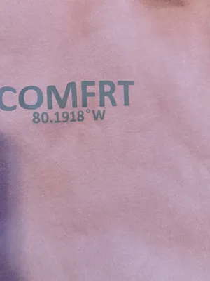 Comfrt unisex oversized coordinate hoodie size small orchid Sold out color! thumbnail 3