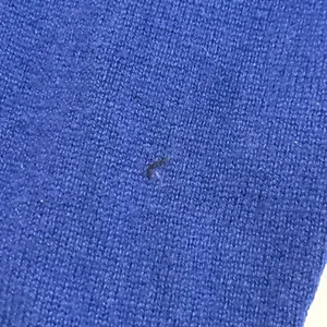 Lauren Ralph Lauren Sweater Women Large Blue Silk Cashmere Shawl Neck V-Neck thumbnail 4