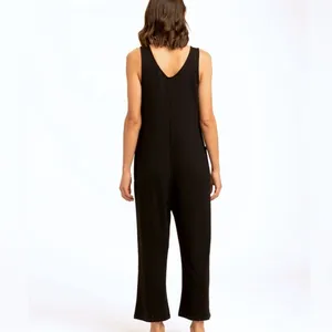 Threads 4 Thought jumpsuit romper black NEW Rainey Patch Pocket large stretch thumbnail 5