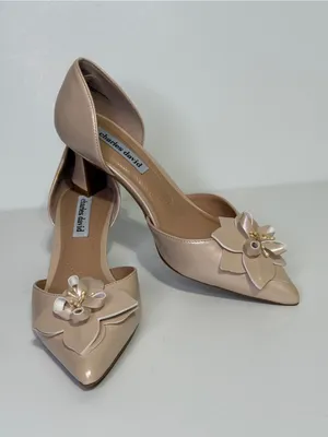 Charles David Apron Pump Shoes Sz 7.5 thumbnail 2