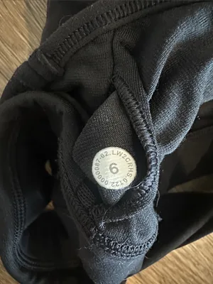 Lululemon Flow Y Nulu Black Strappy Sports Bra thumbnail 3
