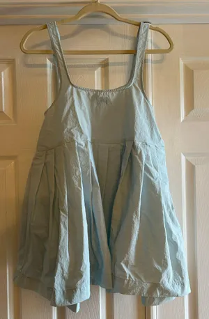 BDG Urban Outfitters Billie Pleaded Mini Dress thumbnail 1