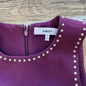 LIKELY
Purple Studded Mini‎ Dress size 0 thumbnail 4