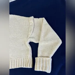 Urban Outfitters Cream‎ cropped sweater Size SP thumbnail 5
