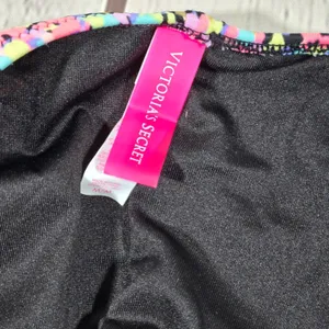 Victoria's Secret Pink Bikini Bottoms M Multicolor Abstract Print Low Rise‎ thumbnail 3