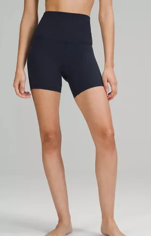 Lululemon Align Short HR 8” Dark Navy thumbnail 3