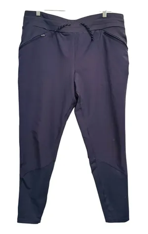Columbia PFG Women Large Omni-Shield Anytime Casual‎ Jogger Pants Navy Blue thumbnail 1