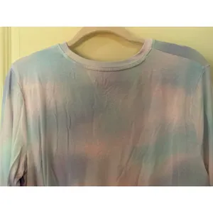 Stars Above Watercolor Sleep Long Sleeve Shirt Women's Sz Small thumbnail 7
