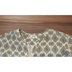 Talbots Haven Well Within 100% Organic Cotton Gauzy Lightwght Lounge Top Size M thumbnail 3