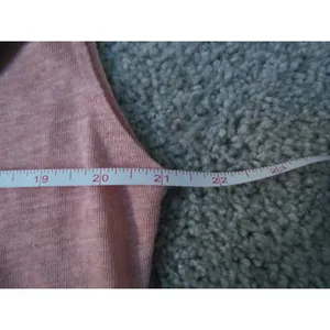 Sanctuary Tank Top Large‎ Pink Linen Tie Shoulder V-Neck Sleeveless Boho thumbnail 4