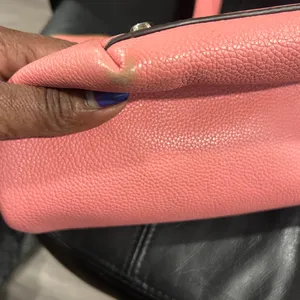 Pink Kate Spade Tote Bag with Pink Lining zip closure thumbnail 13