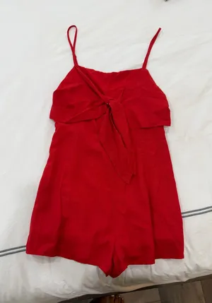 Impeccable Pig Red Romper thumbnail 1