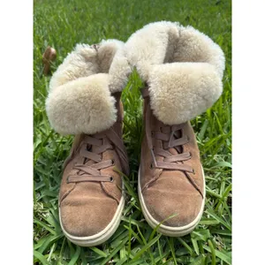 UGG High Top Suede Sneakers Size 6 thumbnail 2