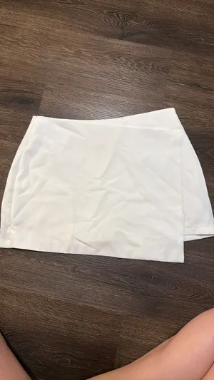 White Skirt Shein thumbnail 2