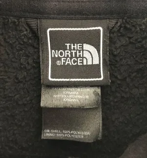 The North Face Womens Osito Jacket Plush Fuzzy Full Zip Pockets Black M thumbnail 4