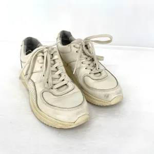 Everlane The Trainer Off White Leather Sneakers Women's Size 8.5 thumbnail 10