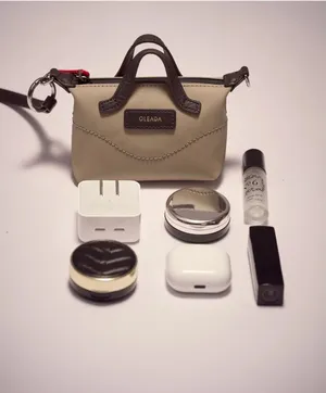 Oleada Mini Bag bag charm Tan thumbnail 1