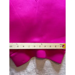 Trende Hot Pink Scuba Skater Skirt Mini A-Line Fuchsia Neoprene Small thumbnail 4