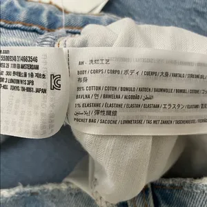 ABERCROMBIE & FITCH The 90’s Straight Ultra High Rise Jeans Size 30 / 10R NWT thumbnail 13