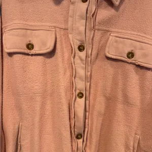 Altar'd‎ State Blush Pink Fleece Heavyweight Jacket thumbnail 2