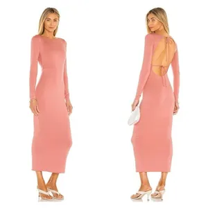 NWT Lovers + Friends Oaklee Bodycon Dress Women's‎ Size S Pink Barbiecore thumbnail 2