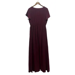Lulus Lost in the Moment Burgundy Maxi Dress size 1XL NWT thumbnail 5
