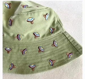 Urban Outfitters Embroidered Bucket Hat Mushroom thumbnail 2