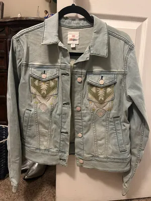 LuLaRoe Denim Jacket thumbnail 1