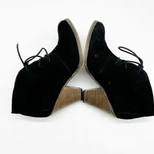 MIA Shawna Heeled‎ Bootie Womens 8 Faux Suede Bohemian Minimalist Fall Retro thumbnail 5