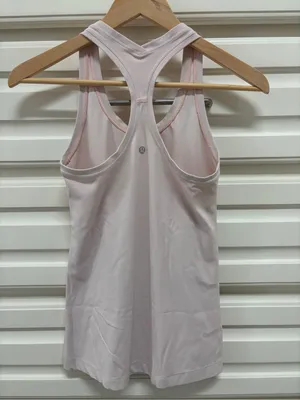 lululemon athletica Blush Pink Cool Racerback Nulu Tank thumbnail 2