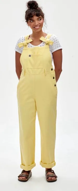 Lucy & Yak Yellow Dungarees 6L thumbnail 1