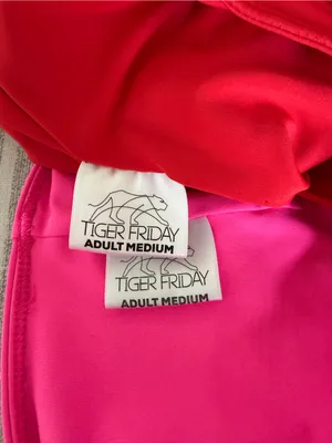 Tiger Friday Filly Briefs Cherry Red Fuchsia Pink Adult Medium AM Cheer Dance thumbnail 8