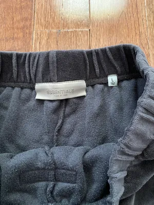 Fear of God Essentials Women's Iron Velour Beach Shorts thumbnail 8