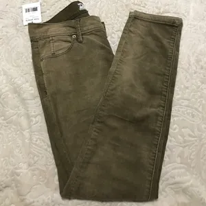 Free People Crop Cord Skinny‎ Pants NWT thumbnail 4
