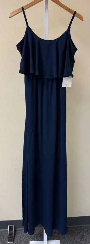 Show Me Your Mumu Caitlin Ruffly Maxi Dress XS Bridesmaid Wedding Guest‎ NWT thumbnail 1