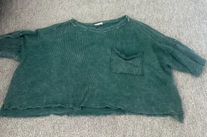 Altar’d State Green Tee thumbnail 1