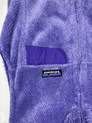 Patagonia Vest Womens Sz Small Re-tool Polartec Fleece Purple Hiking Gorp thumbnail 4