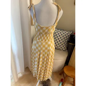 the Reformation Darby Dress Yellow Midi Size Medium thumbnail 3