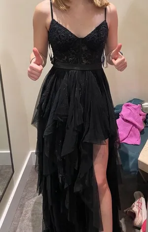 Windsor Dress Prom Black  thumbnail 1
