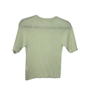 Free People Friday Morning light green Sugared Mint ribbed knit‎ XS Lightweight thumbnail 4