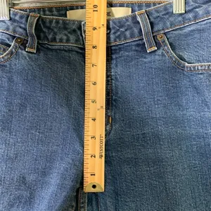 Gap Jeans Womens 6 Flare Stretch Medium Wash‎ Stretch Cotton Lycra Spandex thumbnail 4